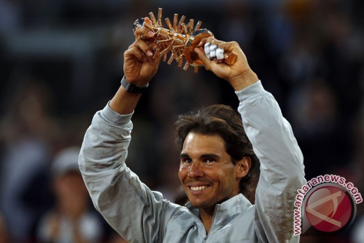 Rafael Nadal juarai Madrid Masters