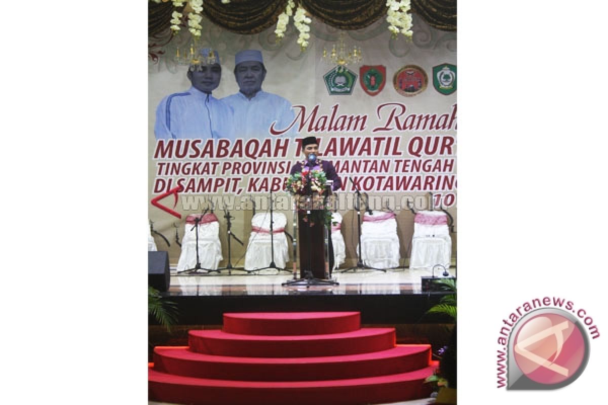 MTQ Kalteng Diharapkan Lahirkan Qari Berprestasi Internasional 