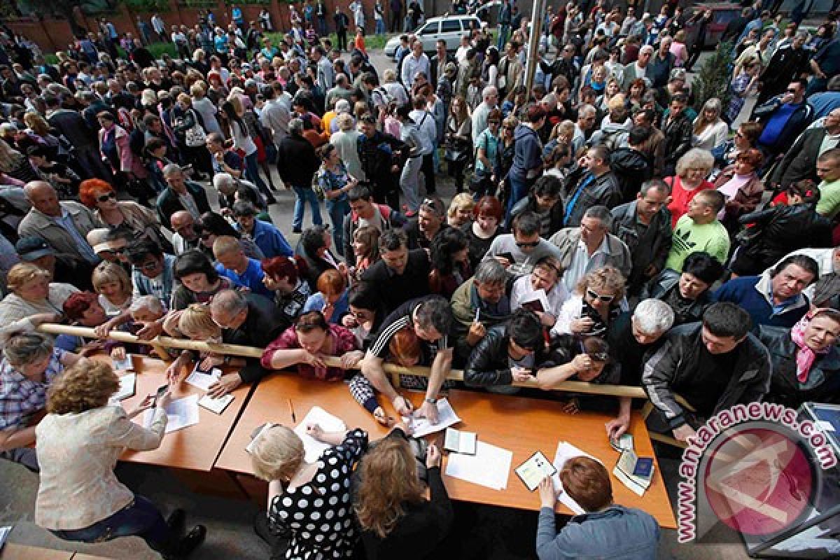 Kiev sambut hasil pembicaraan AS-Rusia soal krisis Ukraina