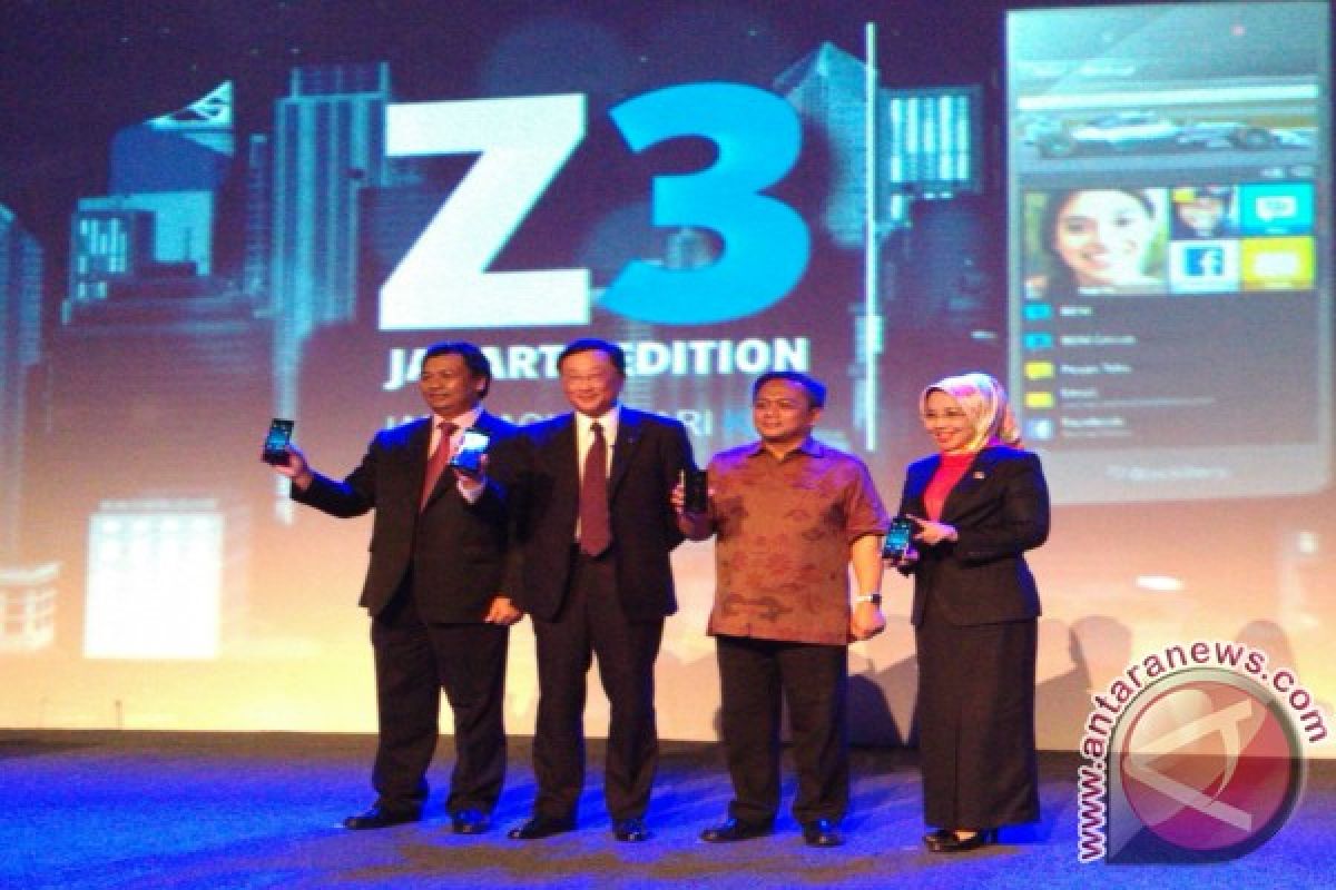 Blackberry resmi luncurkan Z3 edisi Jakarta