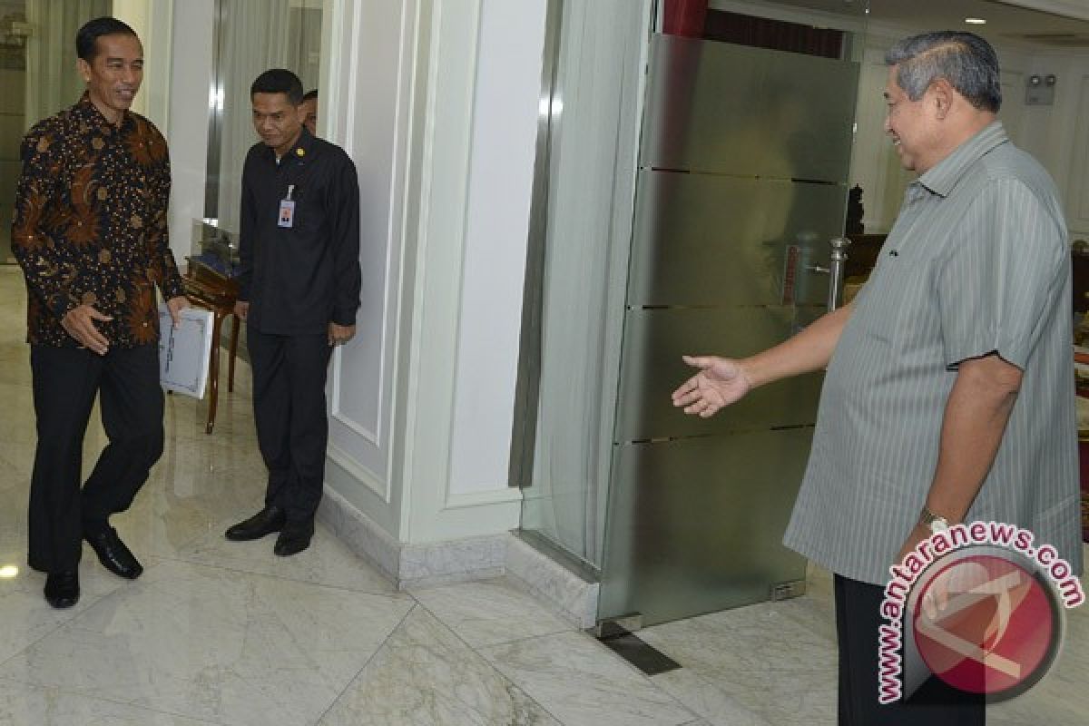 Jokowi temui Yudhoyono