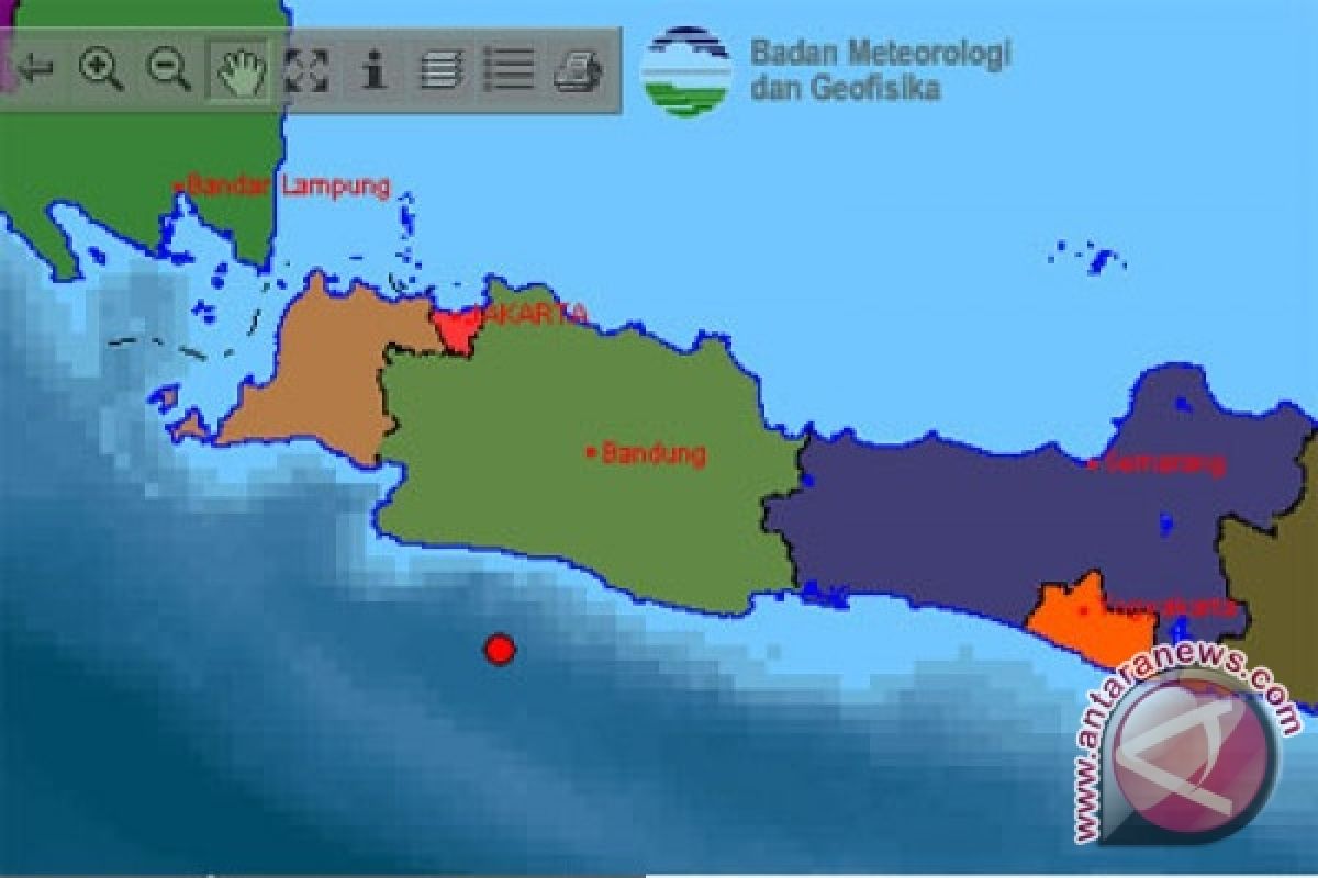 Gempa 4,5 SR Guncang Sukabumi
