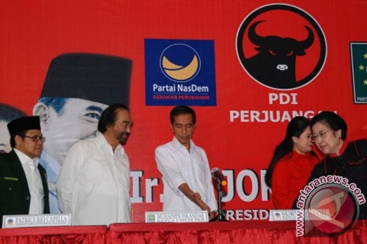 PDIP, PKB, Nasdem declare support for Jokowi for president