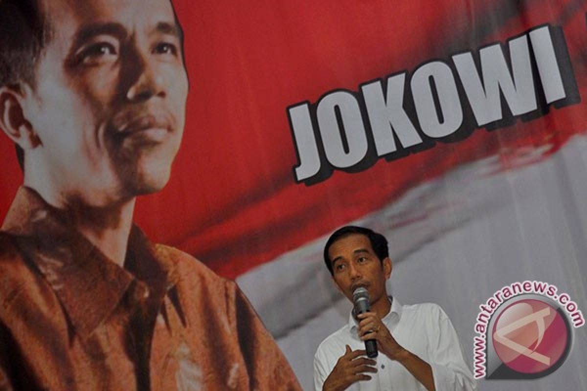 Jokowi: cawapres PDI-P bukan ketum partai