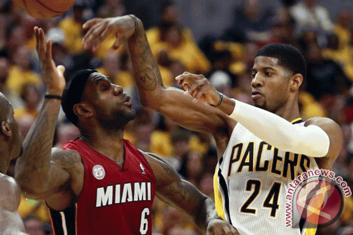 Heat ungguli sementara Pacers saat 'half time' Game 2