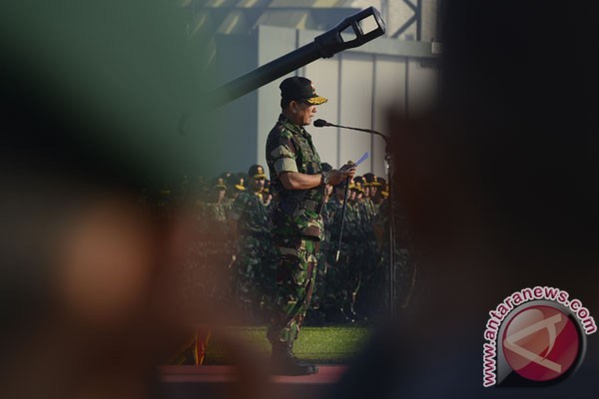 Panglima TNI buka Latgab 2014