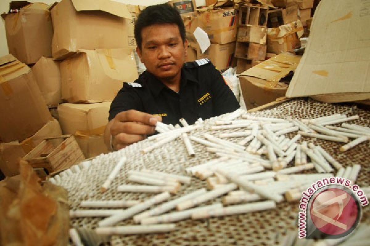Bea Cukai Kudus sita 1,61 juta batang rokok ilegal