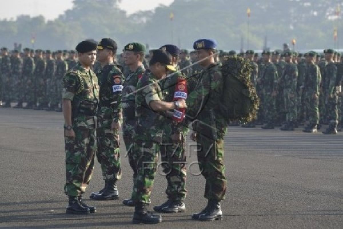 Latihan Gabungan TNI 2014 Resmi Dibuka Panglima TNI