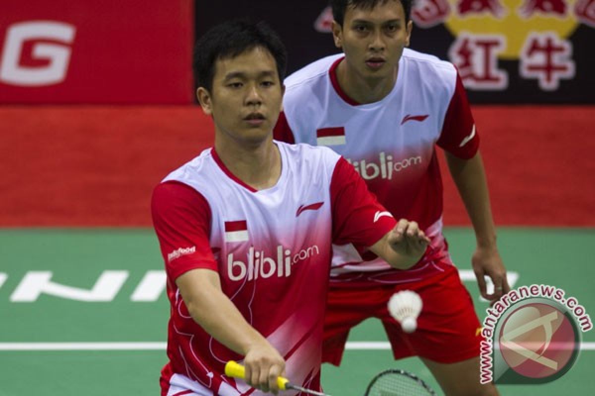 Hendra-Ahsan unggulan teratas di Kejuaraan Dunia 