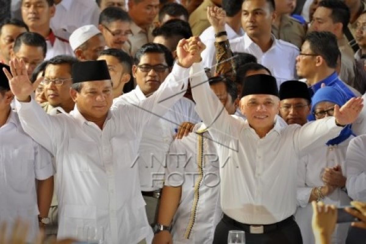 Prabowo Minta Pendukungnya Hargai Pemimpin Bangsa