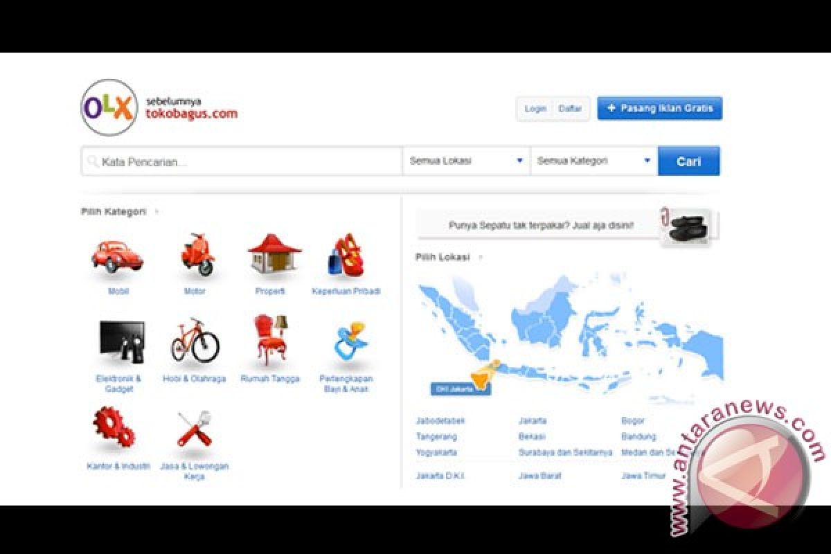 Tokobagus.com berubah nama menjadi OLX.co.id