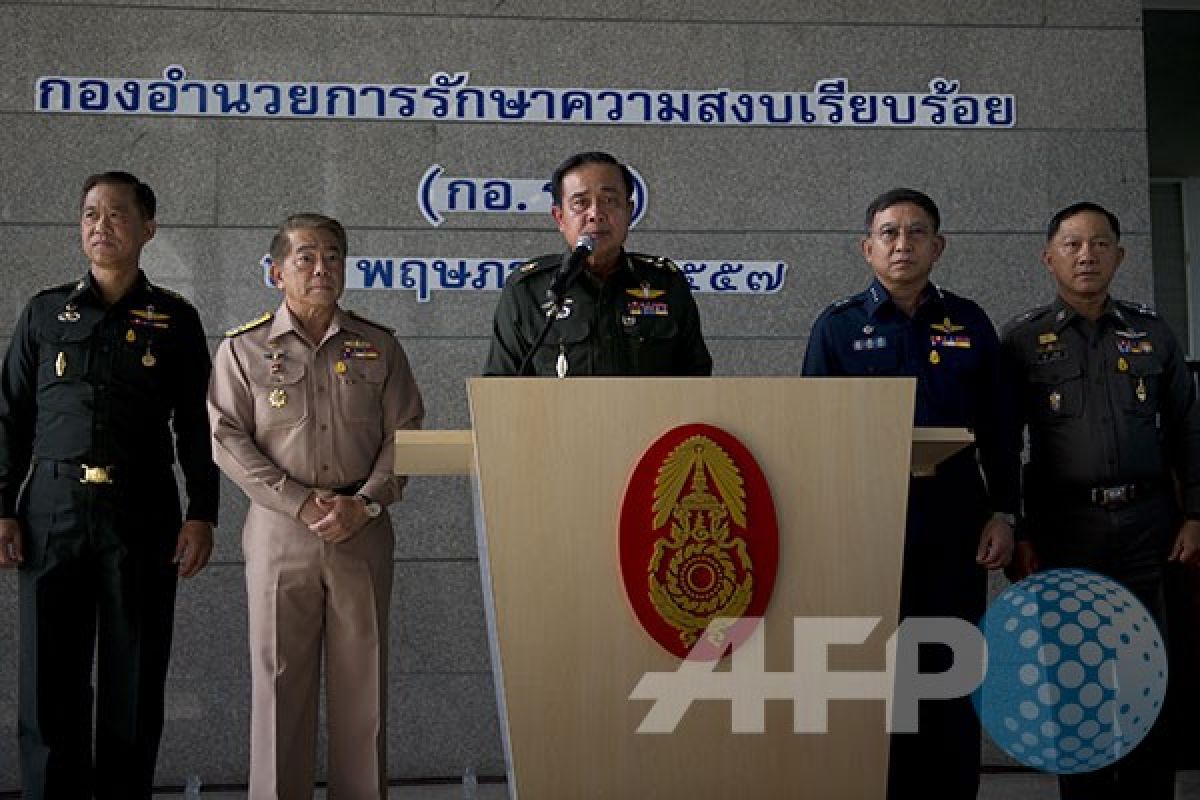 Thai coup leader declares himself as acting PM