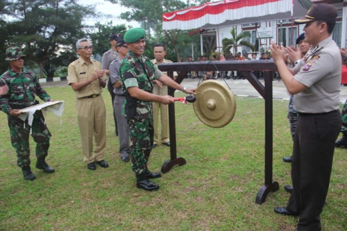 Kasrem 032 Wirabraja Buka TMMD 92 di Mentawai