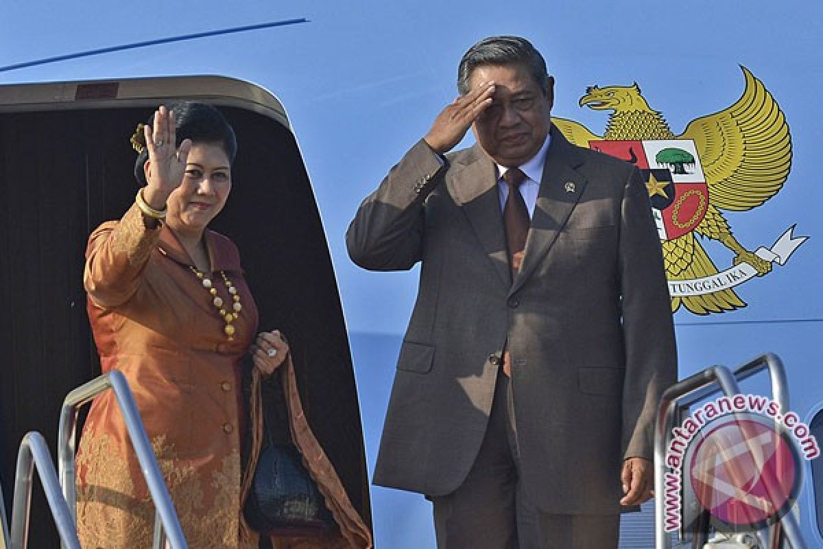 Presiden SBY bertolak ke Filipina