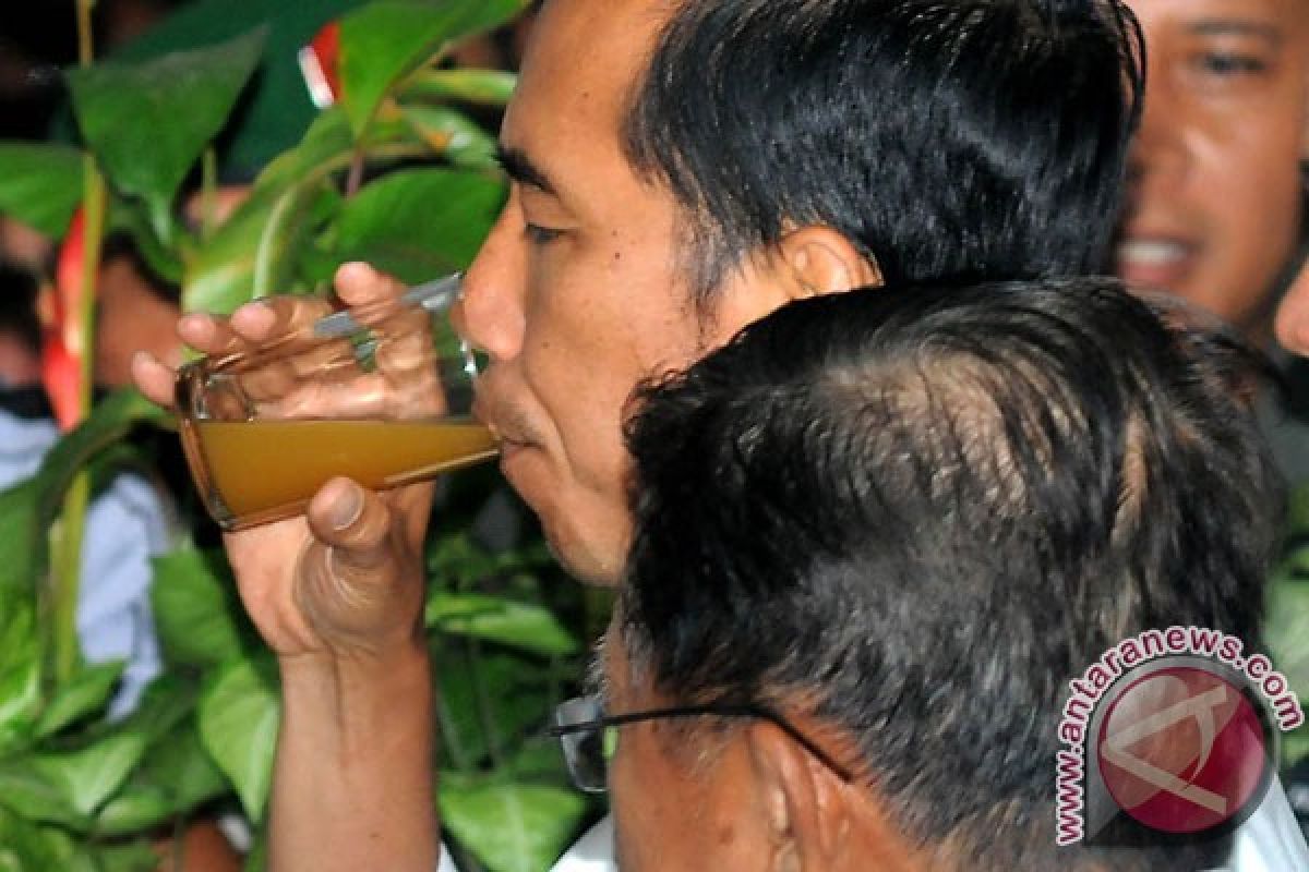 Jokowi tambah frekuensi minum jamu cegah corona