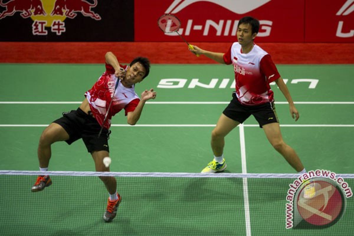 Hendra/Ahsan tantang ganda Korea di final Tiongkok