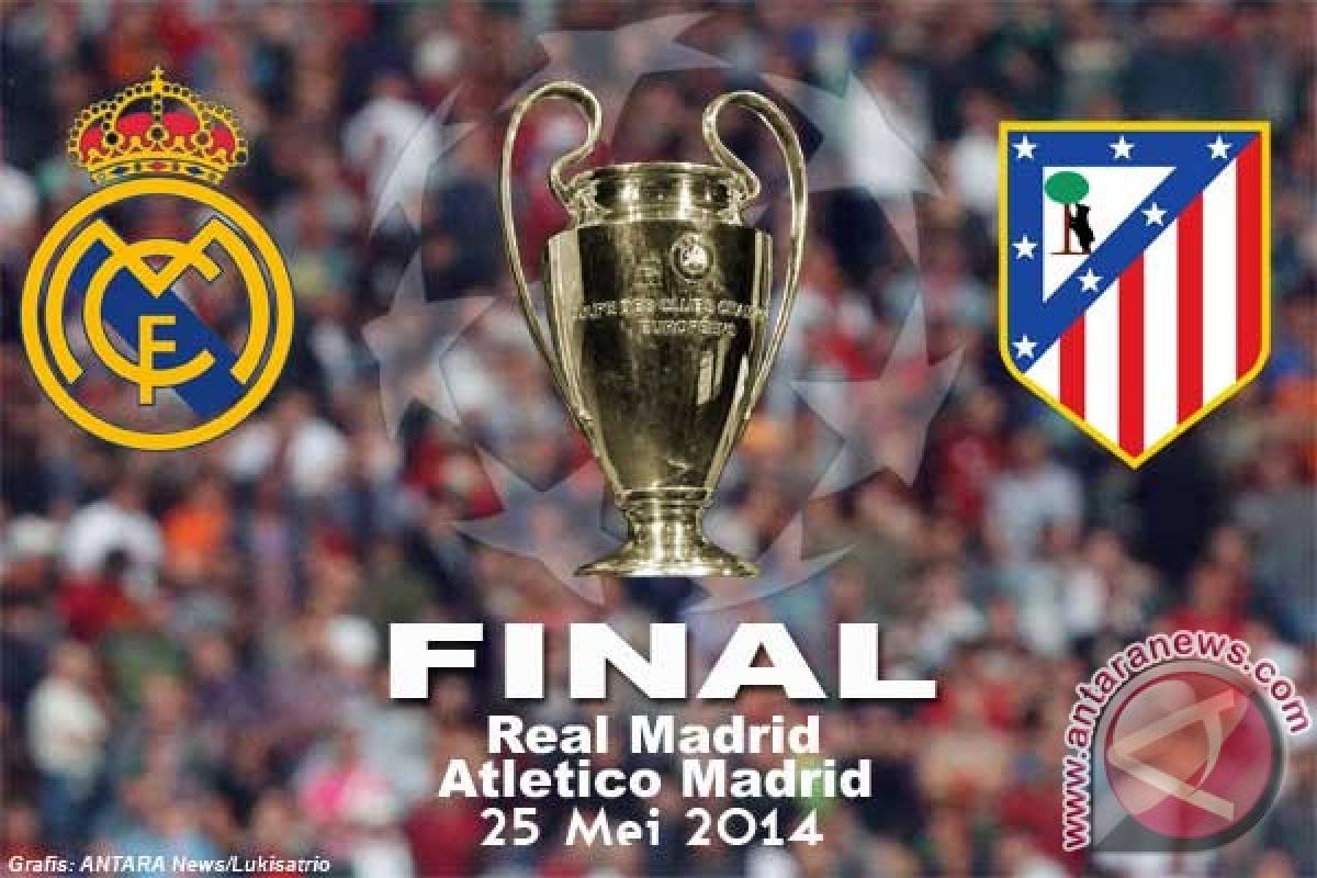 Fakta-fakta duo Madrid jelang Final Liga Champions