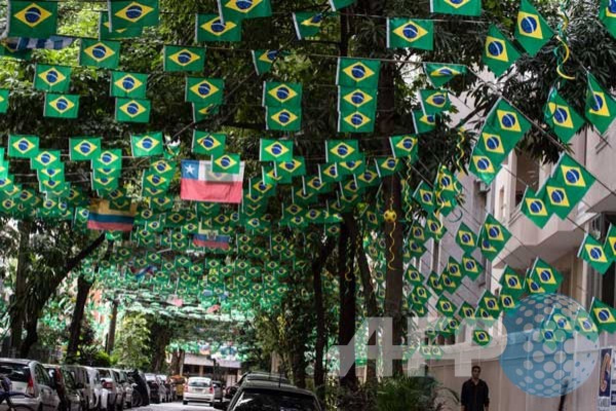 Brasil capai target turis Piala Dunia 