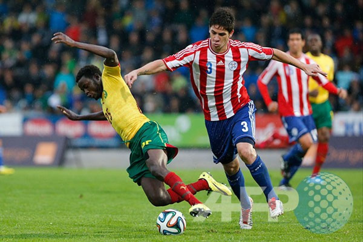 Kamerun kalah dari Paraguay dalam pemanasan Piala Dunia