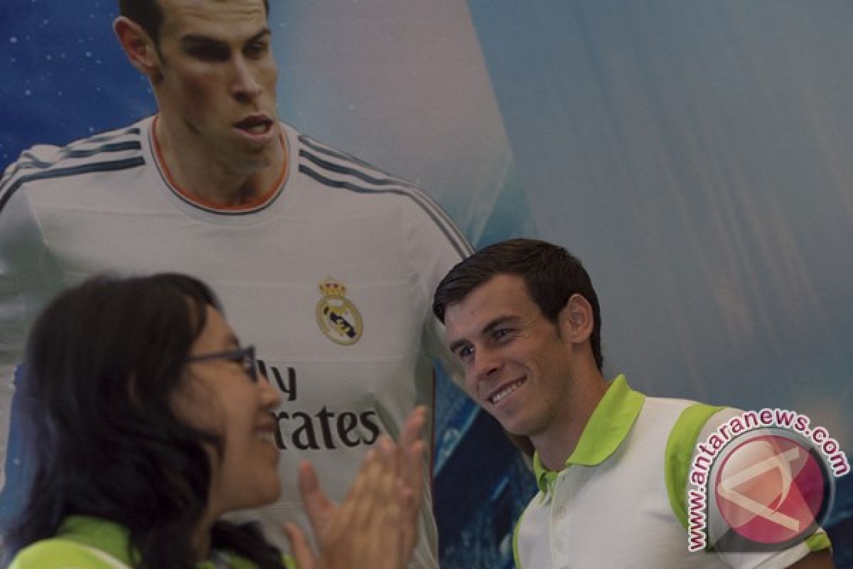 Gareth Bale sapa penggemarnya di Indonesia