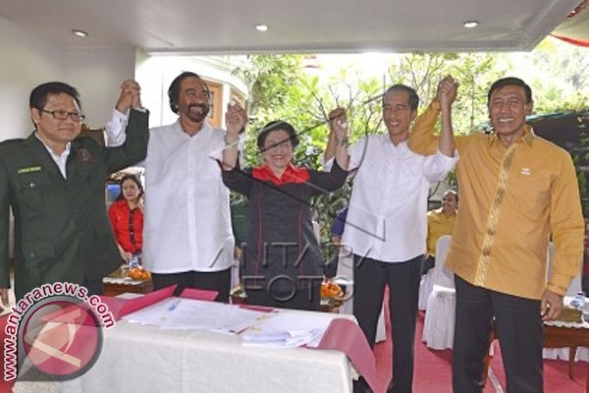 Koalisi PDIP akan Deklarasikan Pasangan Capres-Cawapres