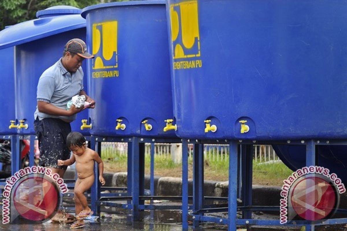 Kementerian PUPR targetkan layanan air bersih 76,2 persen di 2019