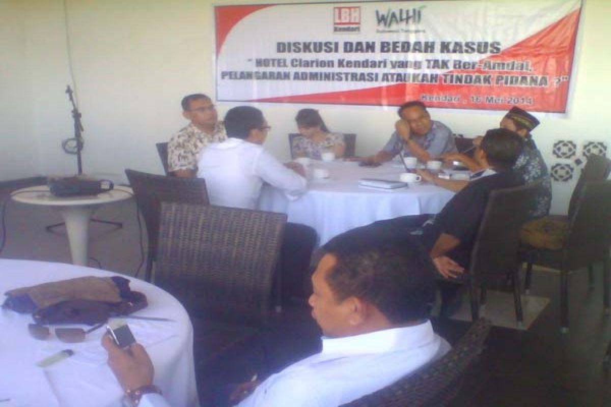 LBH Kendari Gelar Bedah Kasus Amdal