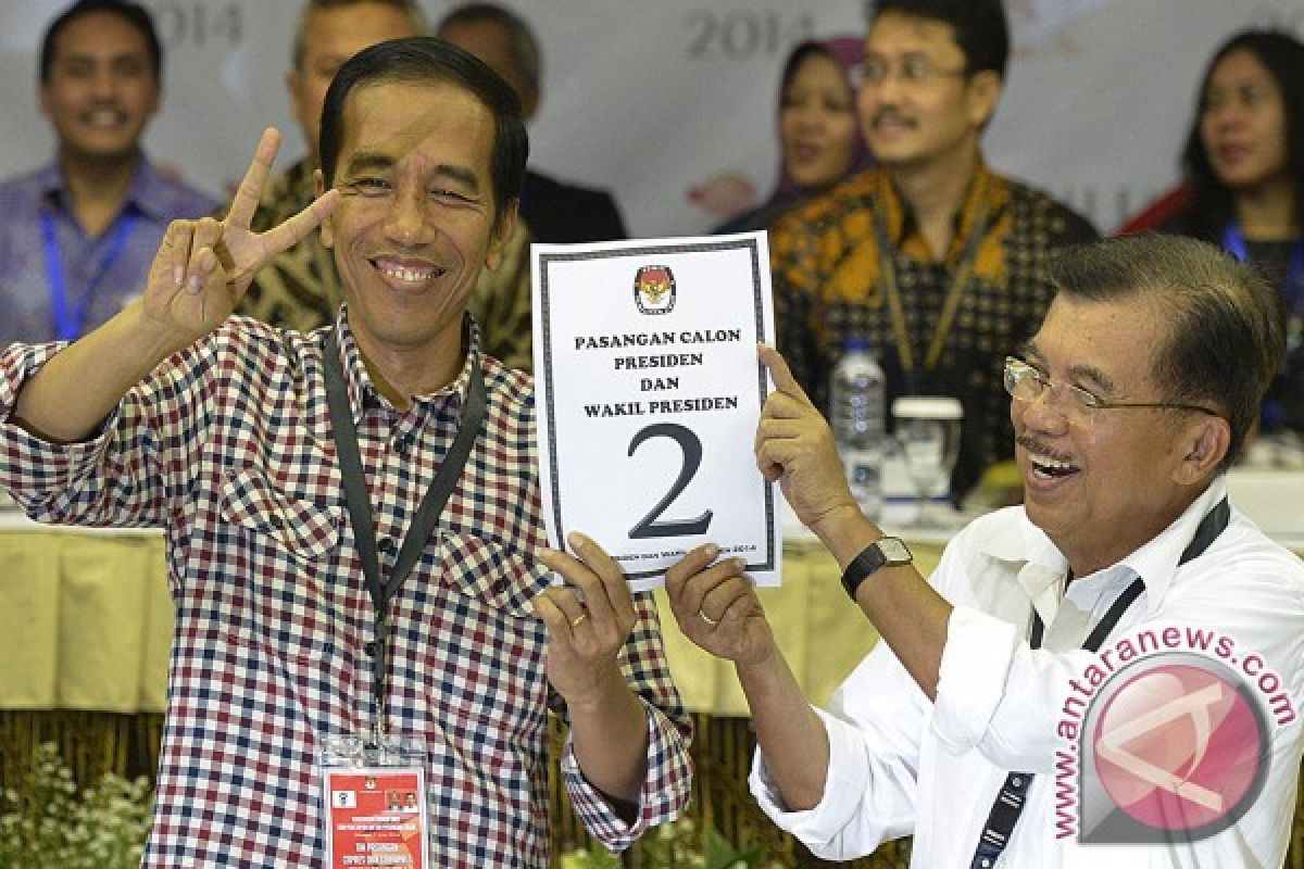 Jokowi: Nomor urut dua simbol keharmonisan
