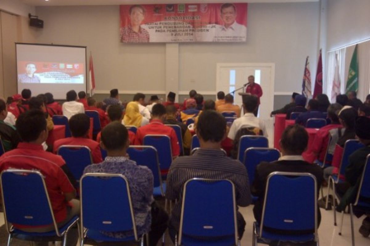 Partai Pengusung Jokowi-JK Kubu Raya Gelar Konsolidasi