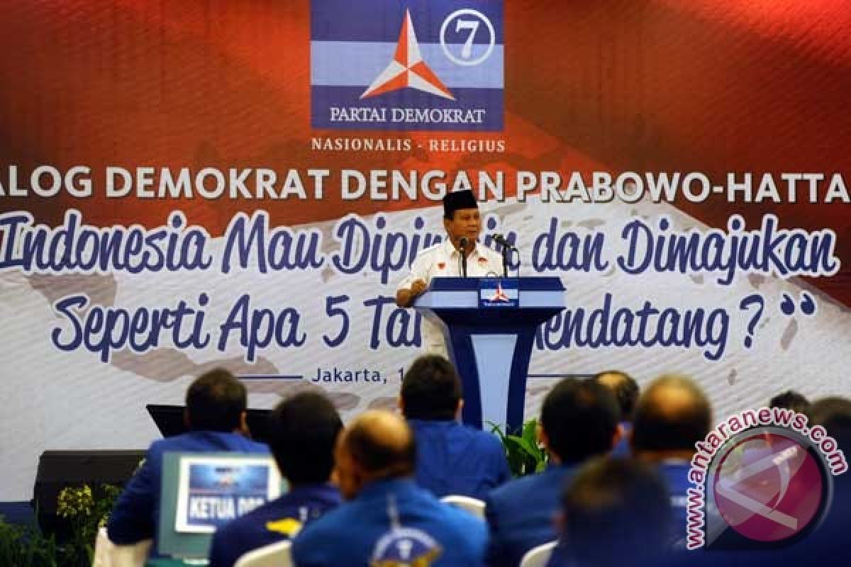 Prabowo: program SBY yang baik dipertahankan