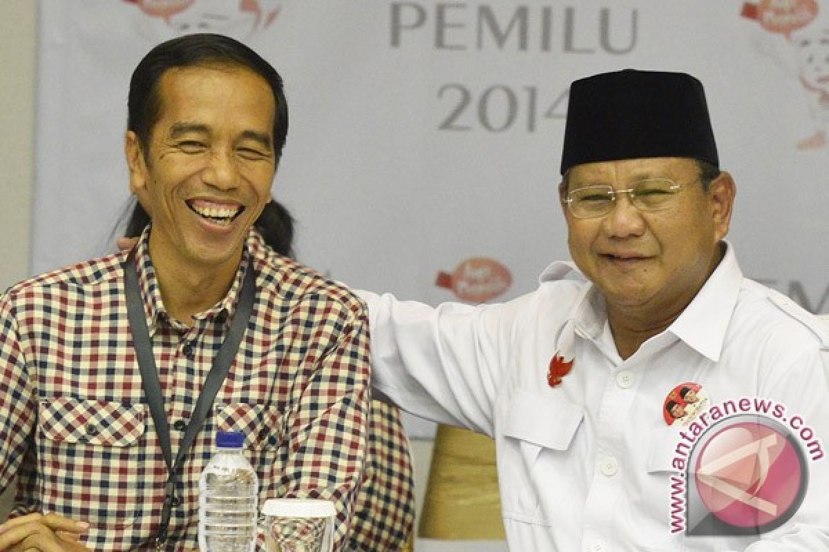 LSI: Jokowi ungguli sementara Prabowo 