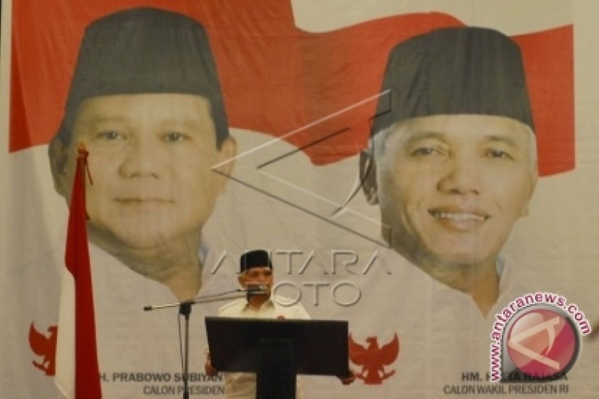 Tim Pemenangan Prabowo-Hatta Sulut Dilantik