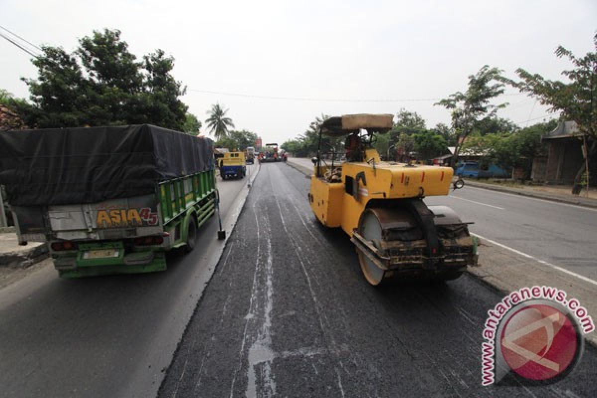 Perbaikan jalan Bandung--Cirebon sudah 90 persen