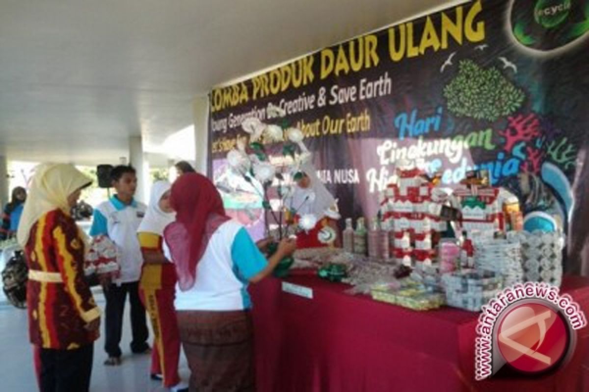 10 Sekolah Ikuti Lomba Produk Daur Ulang