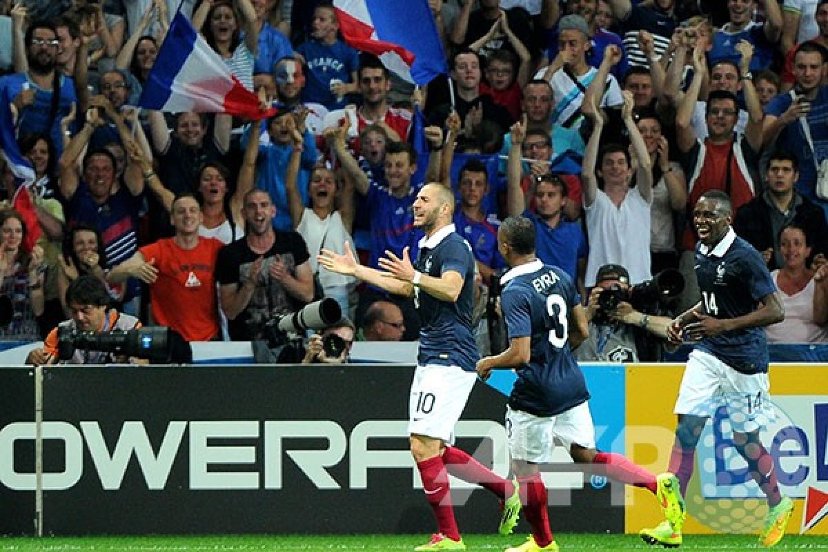 Benzema bikin Prancis lupakan kehilangan Ribery