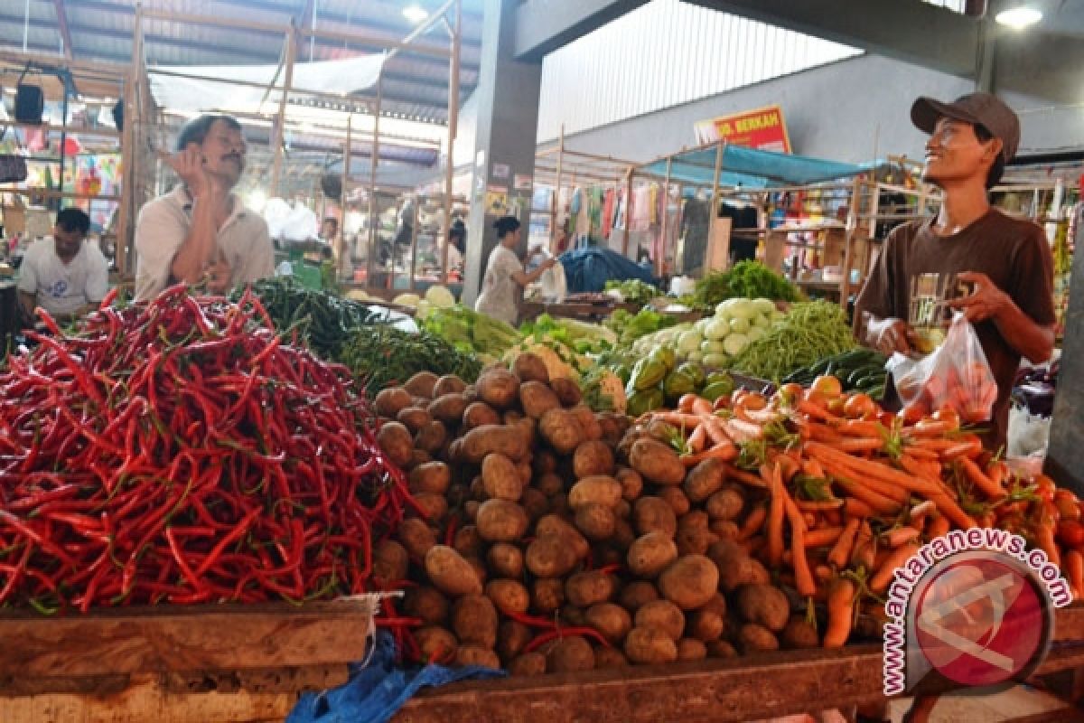 Sejumlah kebutuhan pokok mulai naik