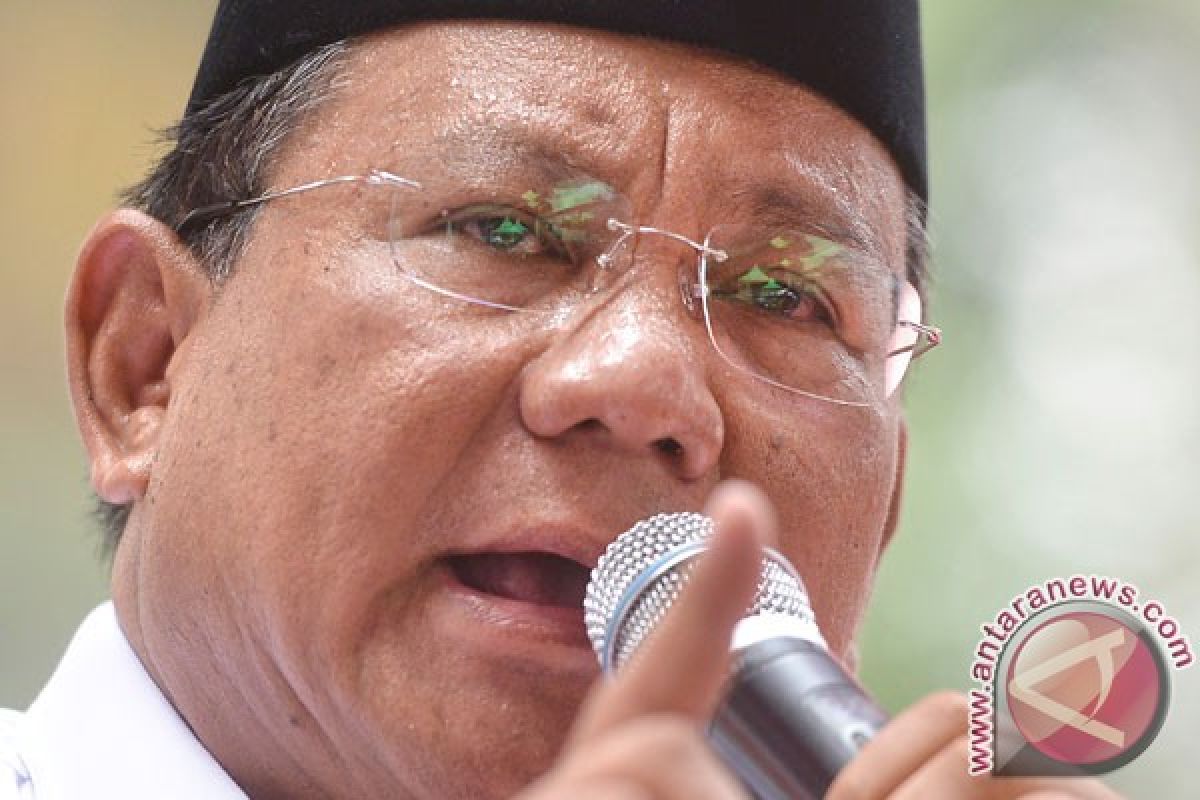 Prabowo: Indonesia harus dihargai negara di dunia