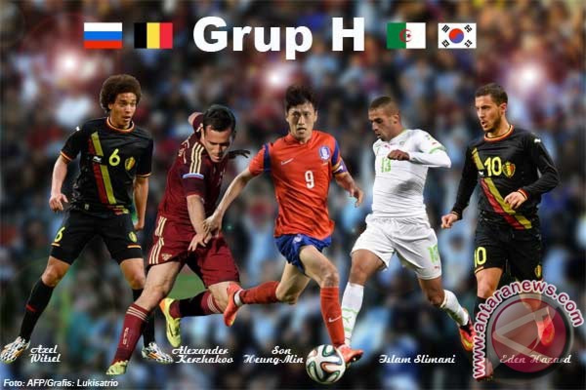 Lima pemain menonjol di Grup H Piala Dunia