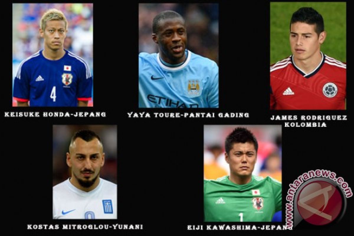Lima pemain menonjol di Grup C Piala Dunia