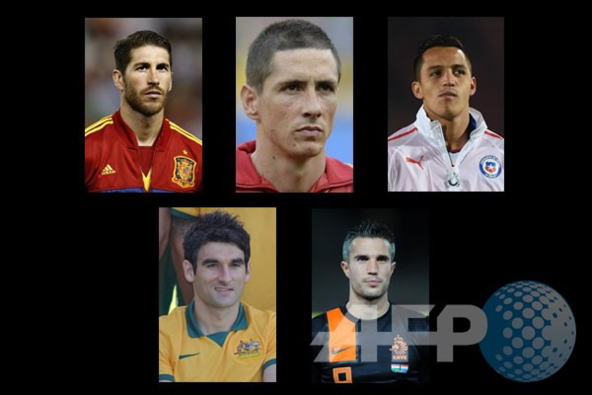 Lima pemain menonjol di Grup B Piala Dunia