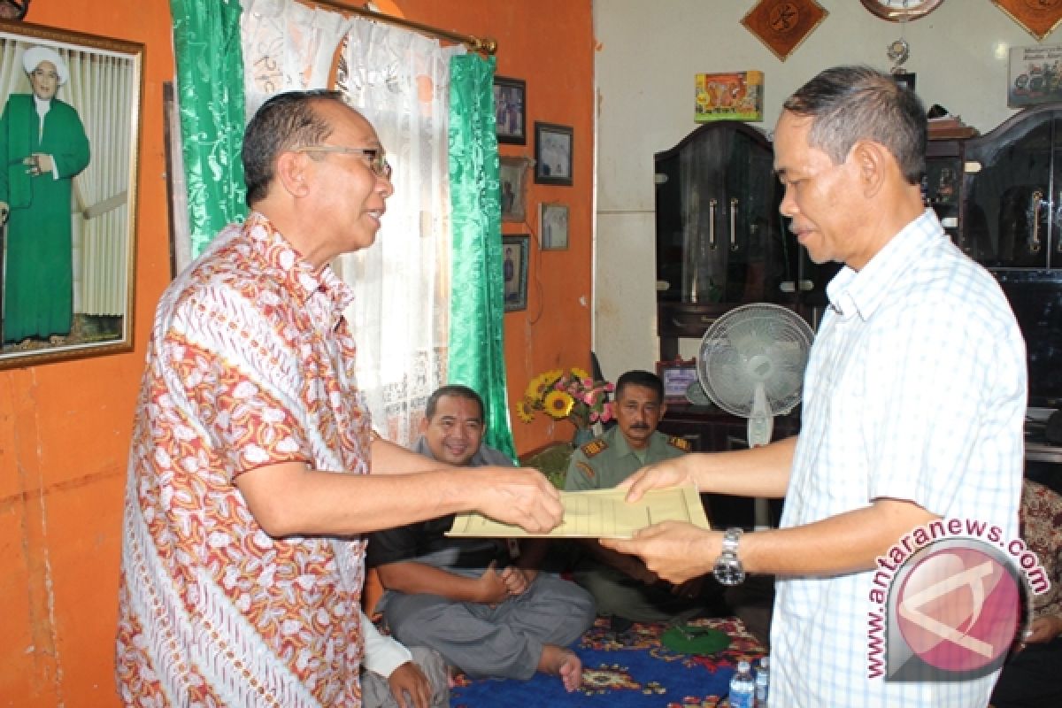 Banjarbaru Hibahkan Rumah Warga 