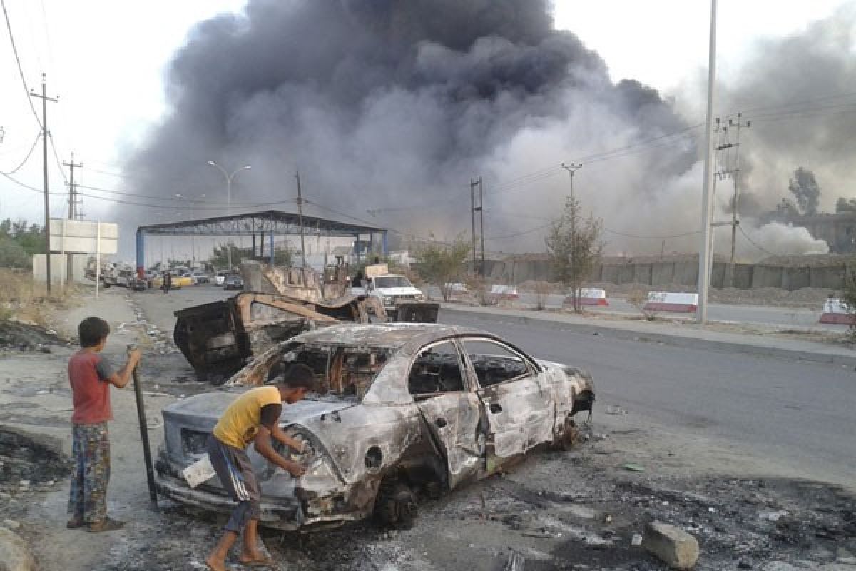 Fotografer tewas saat meliput bentrokan di Irak utara