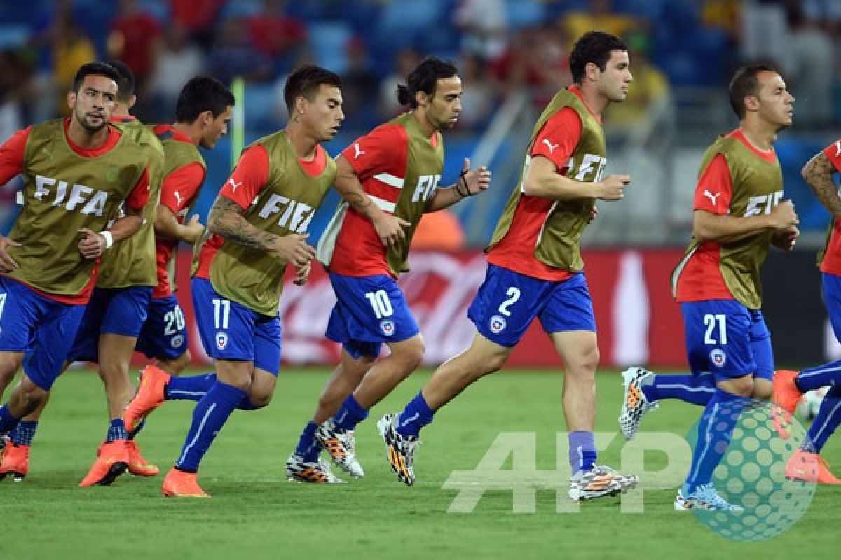 Hingga turun minum, Australia 1 vs  Chile 2