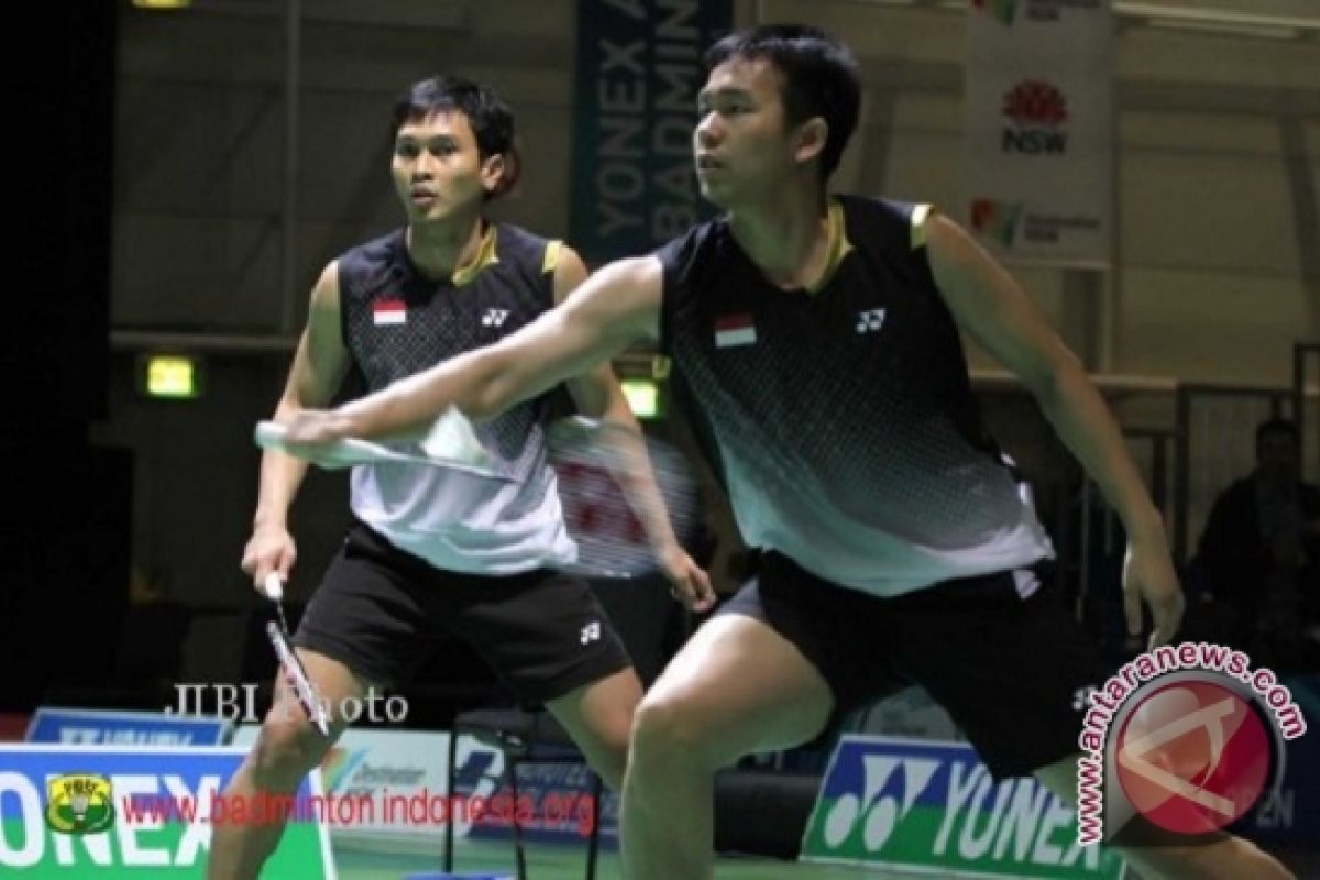 Pasangan Hendra/Ahsan maju ke final Jepang Terbuka