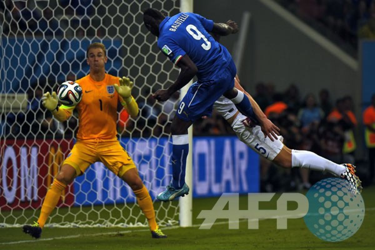 Balotelli "man of the match" Italia vs Inggris