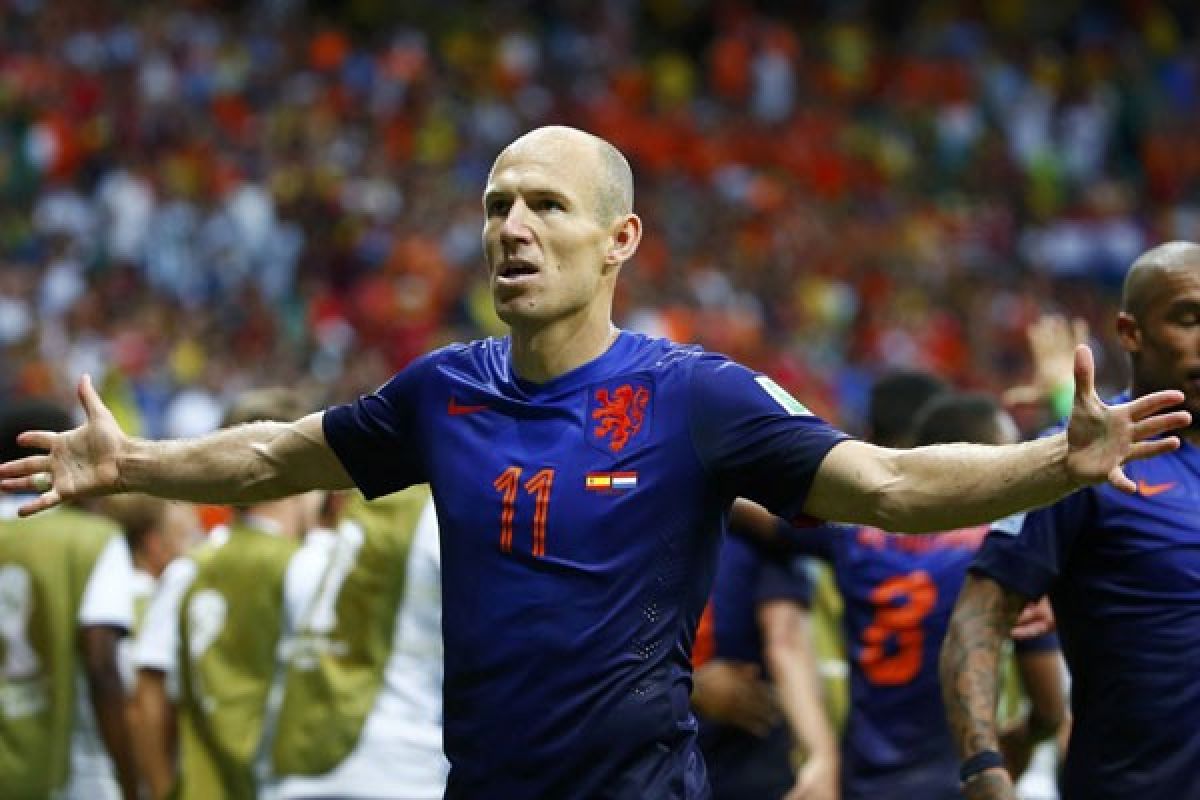 Arjen Robben "man of the match" Belanda vs Australia