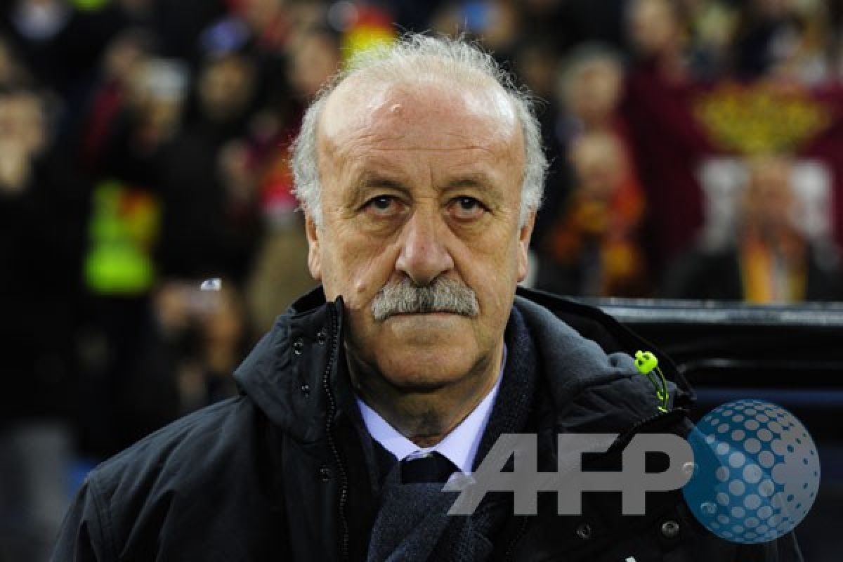 Euro 2016 - Del Bosque tak salahkan pemain atas kekalahan Spanyol