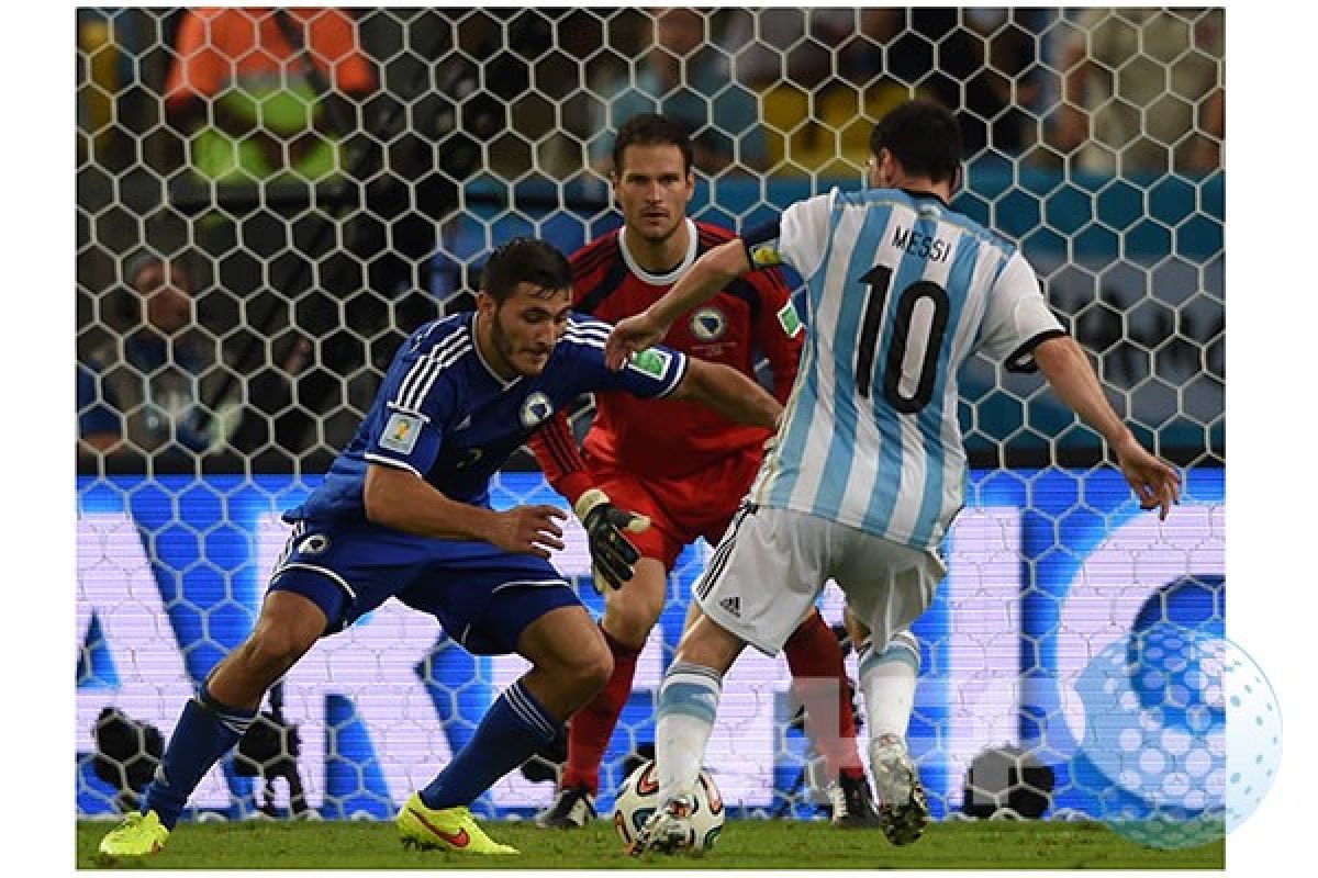 Messi cetak gol kedua Argentina