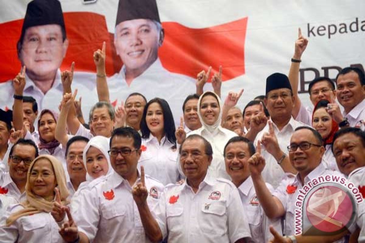 Legislators of ruling party favor Prabowo for president