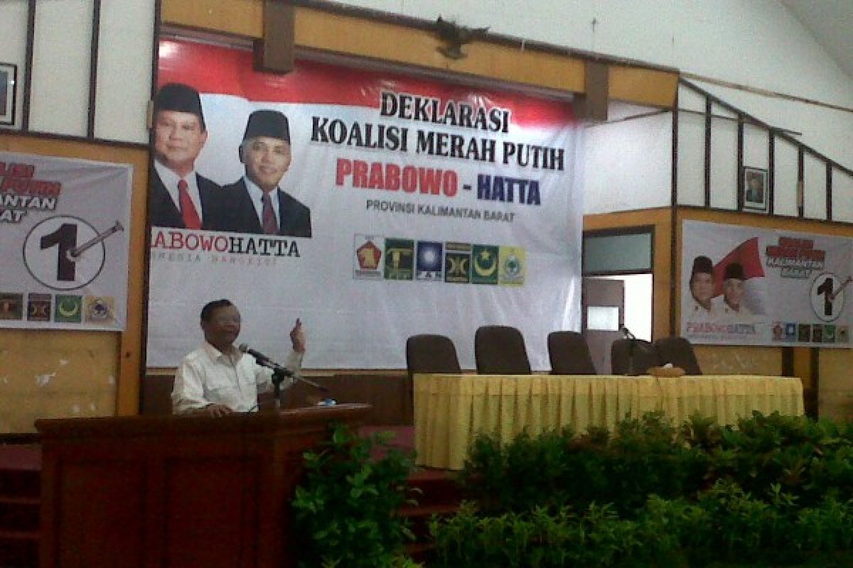 Mahfud: Survei Prabowo-Hatta Tren-nya Naik